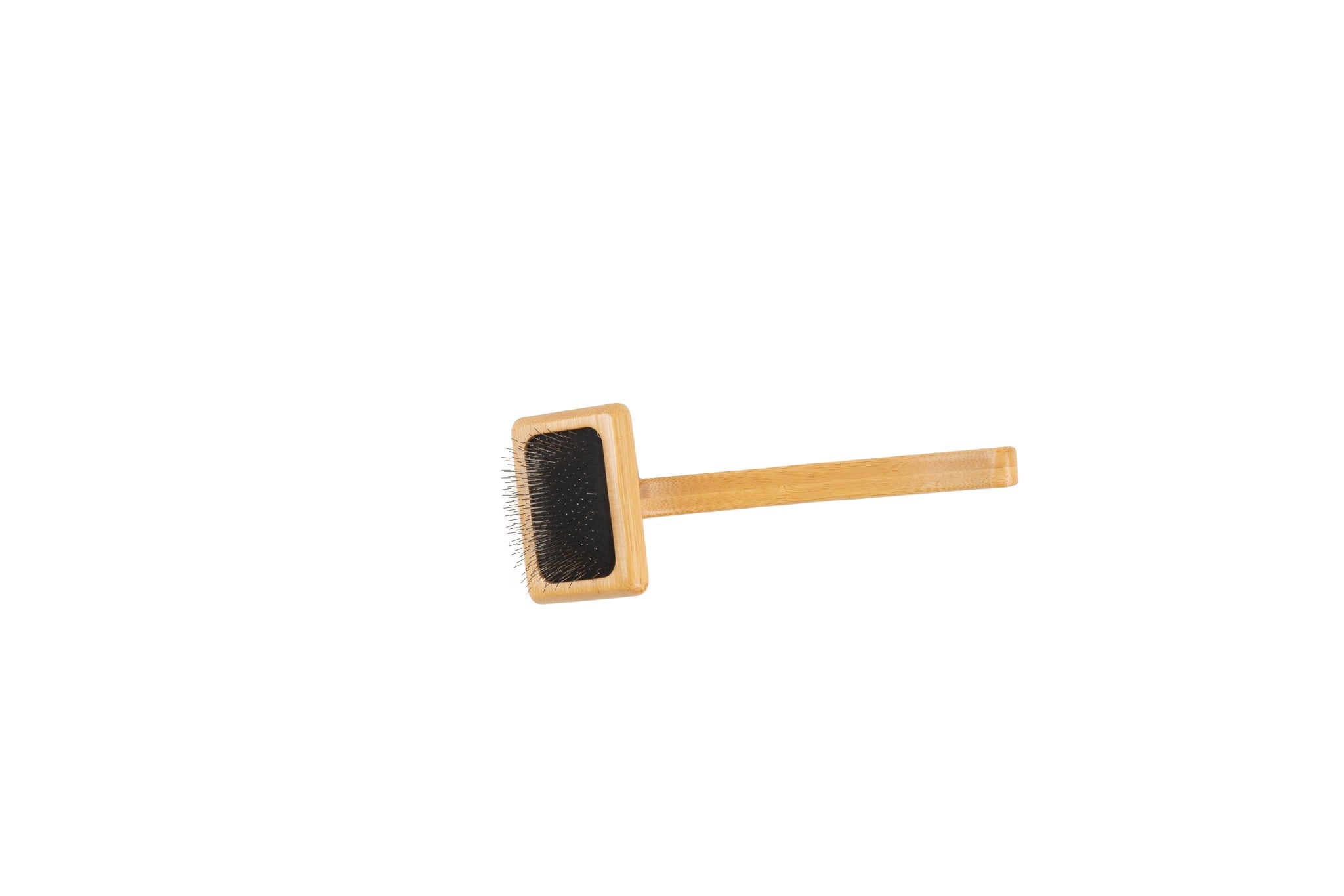 BAMBOO SLICKER BRUSH SMALL